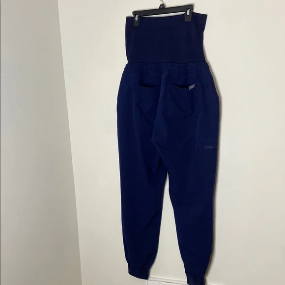 Figs Maternity Zamora Jogger Scrub Pants Lot Women's Size Medium Navy Medical - Picture 7 of 11